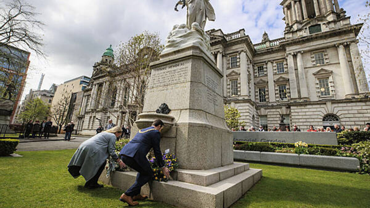 Titanic tragedy dead remembered at anniversary service in Belfast