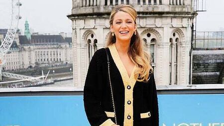 Blake Lively smiles alongside Another Simple Favour co-stars amid legal battle