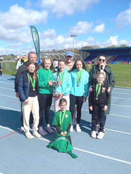 St Abban's athletes who won overall best club at the Ferrybank Open Sports St Abban's athletes who won overall best club at the Ferrybank Open Sports