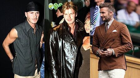 David Beckham’s best fashion moments as he turns 50