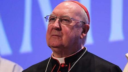 Irish-born cardinal announces Pope Francis’ death
