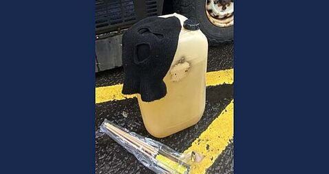 Two men arrested after 'orchestrated' disruption involving petrol bombs during Derry Easter parade