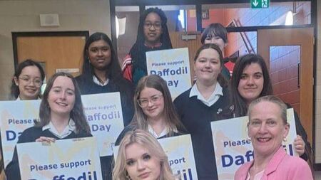Portlaoise Daffodil Day was a huge success