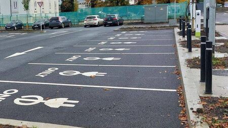 Motorists parking all day at EV spaces at Laois railway station
