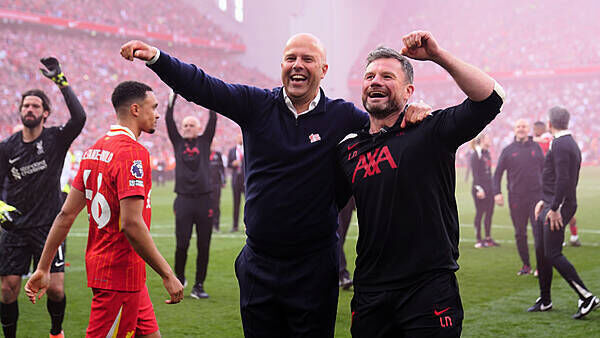 Arne Slot returns Jurgen Klopp compliment after winning title with Liverpool