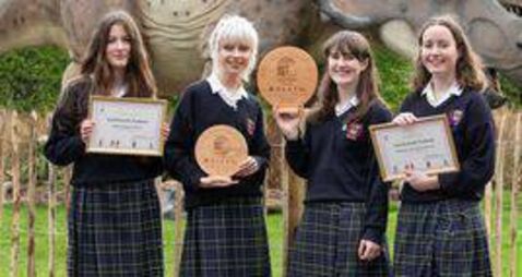 Laois school named as Ireland’s Sustainable Travel School of the Year