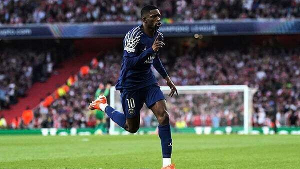 Arsenal beaten by Paris St Germain to dent Champions League final hopes