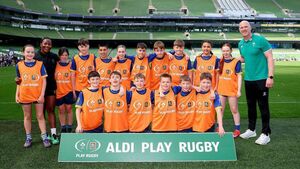 Laois pupils score on the home turf of Irish rugby Laois pupils score on the home turf of Irish rugby