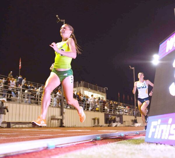 Ava O'Connor in action at the Bryan Clay Invitational in California Ava O'Connor in action at the Bryan Clay Invitational in California