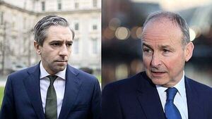 Taoiseach and Tánaiste each take a hit in latest opinion poll Taoiseach and Tánaiste each take a hit in latest opinion poll