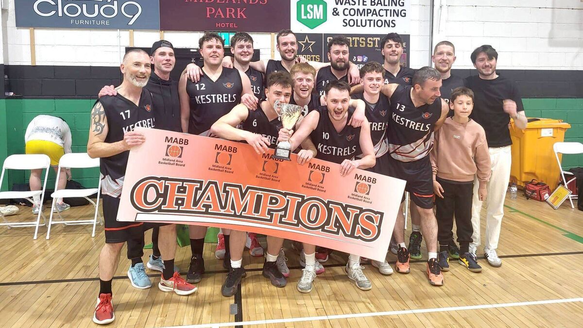 Kestrels men complete Division One League and Top Four double