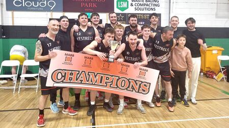 Kestrels men complete Division One League and Top Four double