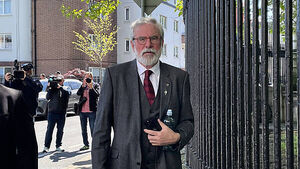 Gerry Adams tells libel case IRA membership was ‘not a path I took’