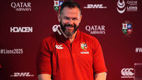 Andy Farrell names 15 Irish players in British and Irish Lions squad