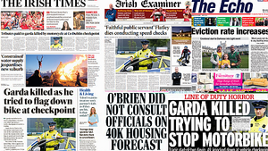 What the papers say: Monday's front pages What the papers say: Monday's front pages
