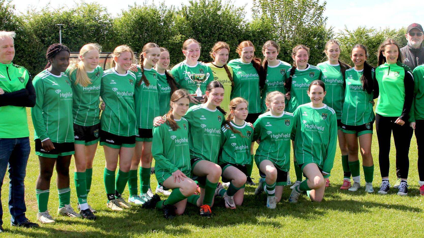 Portlaoise AFC girls end their season on a winning note - Homepage ...