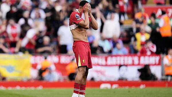 Trent Alexander-Arnold’s team-mates offer support after his treatment at Anfield