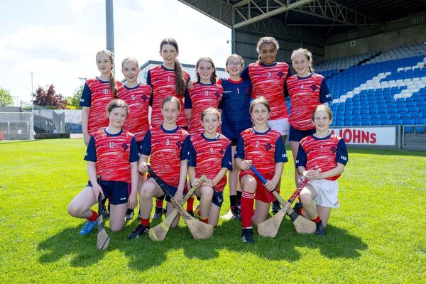 Our Lady's Meadow NS Durrow contested the Division 1 Shield camogie final at the Cumann na mBunscol finals Photo: Alf Harvey. Our Lady's Meadow NS Durrow contested the Division 1 Shield camogie final at the Cumann na mBunscol finals Photo: Alf Harvey.