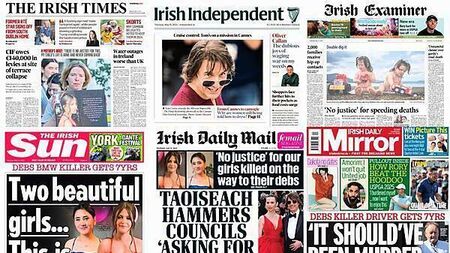 What the papers say: Thursday's front pages