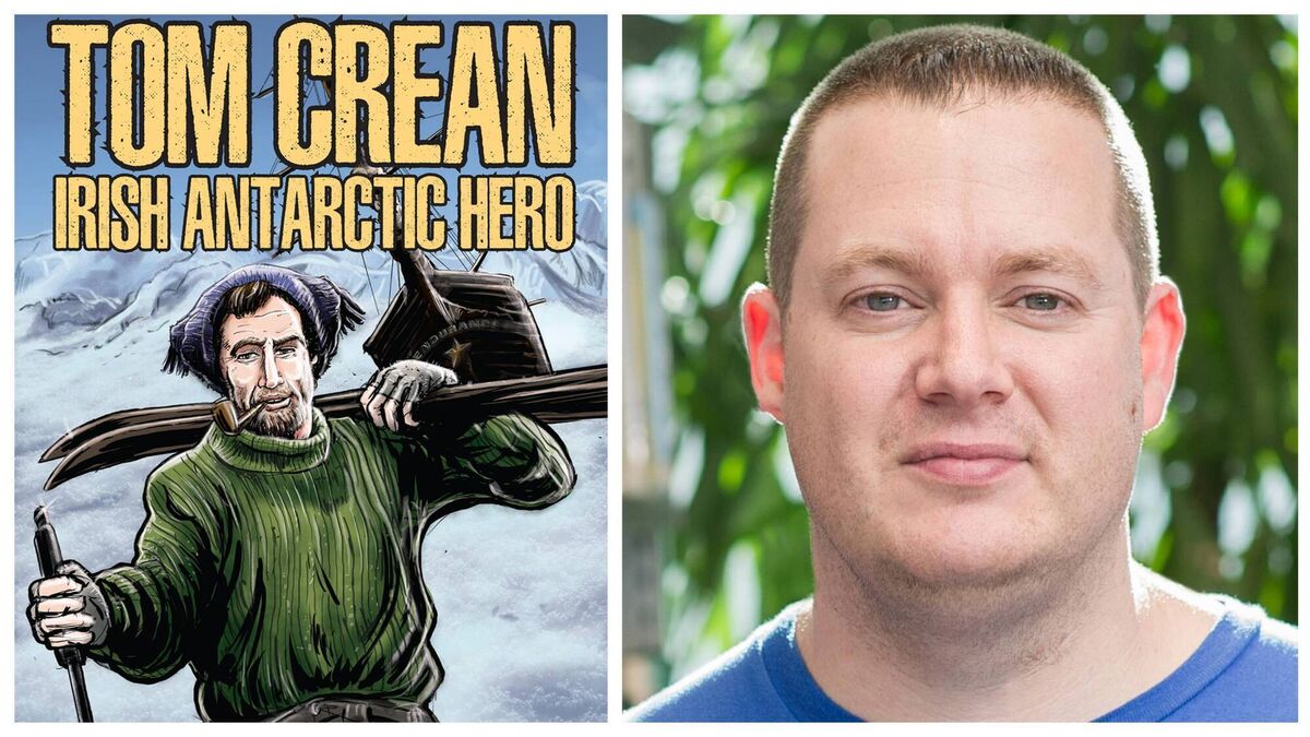 Portarlington illustrator launches graphic novel about Antarctic explorer 