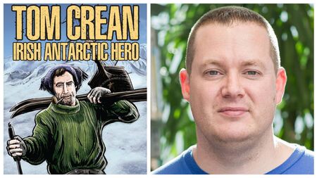 Portarlington illustrator launches graphic novel about Antarctic explorer 