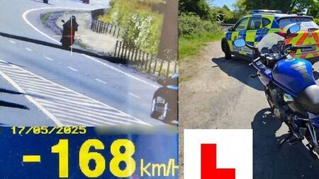 Laois gardaí seize motorbike from learner doing 168kph