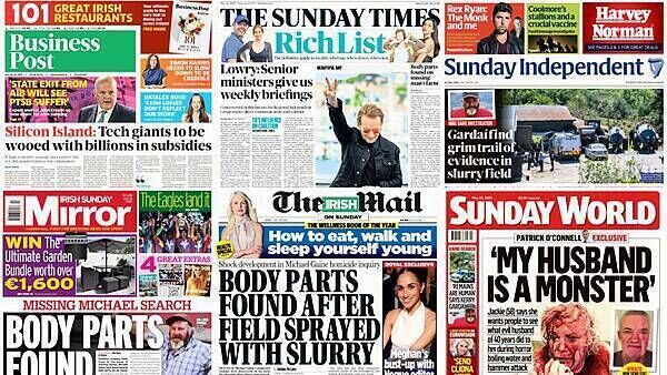What the papers say: Sunday's front pages
