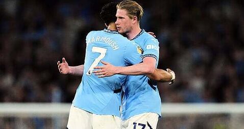 Manchester City and Omar Marmoush give Kevin De Bruyne fitting send-off