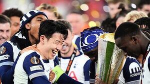Son Heung-min says he can finally be called a ‘legend’ after Europa League win