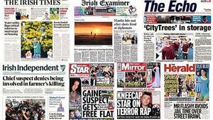 What the papers say: Thursday's front pages