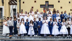 A great day for Portlaoise pupils making their First Holy Communion A great day for Portlaoise pupils making their First Holy Communion