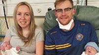 Laois teacher to cycle 1,000km for hospitals that saved his twins’ lives