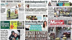 What the papers say: Tuesday's front pages What the papers say: Tuesday's front pages