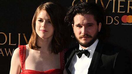 Rose Leslie says she and husband Kit Harington ‘do not feel famous at all’