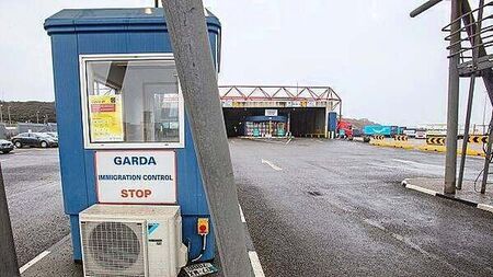 Lorry driver arrested after two people found hiding in truck at Rosslare