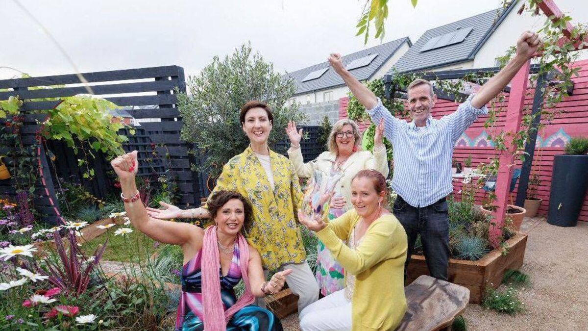 Laois woman's winning garden on show at Bloom