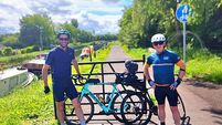Laois friends do 500km cycle for night nurses