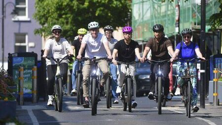 Businesses in Laois on their bikes for Bike Week