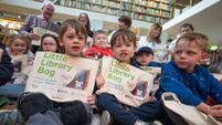 Free give-away bags from libraries in Laois to school starters