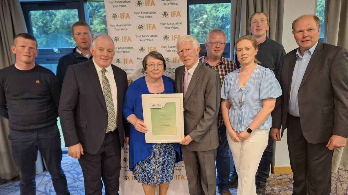 IFA honours Laois farmer