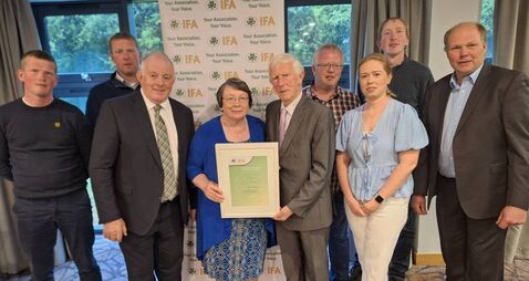 IFA honours Laois farmer 