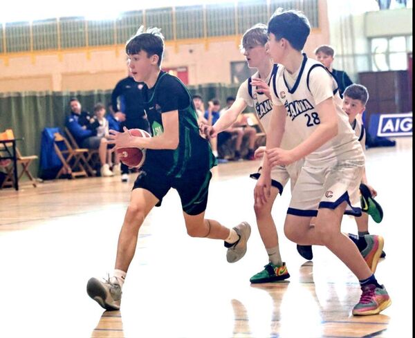 Evan Brannigan in action for Portlaoise Panthers Evan Brannigan in action for Portlaoise Panthers