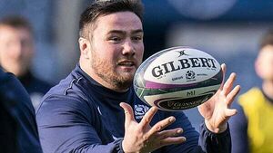 Scotland prop Zander Fagerson to miss Lions tour with calf injury Scotland prop Zander Fagerson to miss Lions tour with calf injury