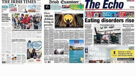 What the paper's say: Tuesday's front pages