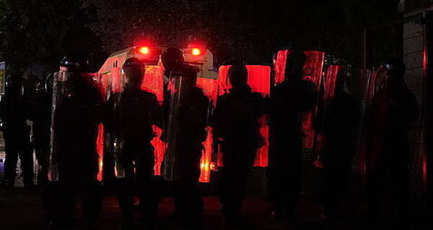 Riot police respond to second night of violence in Ballymena