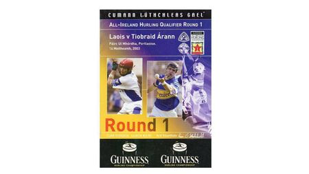 History was made in Portlaoise on 14 June 2003, but not by hurlers