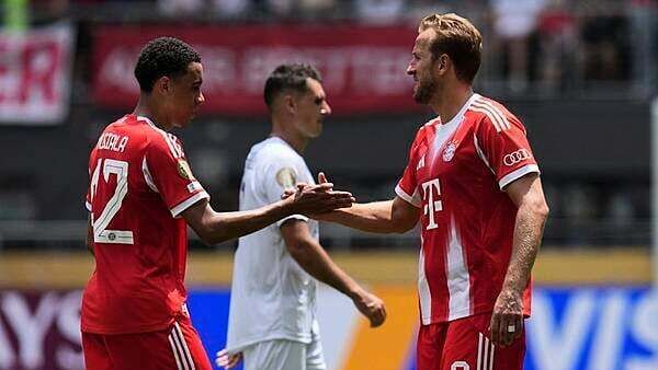 Jamal Musiala hits hat-trick as Bayern Munich put 10 past Auckland