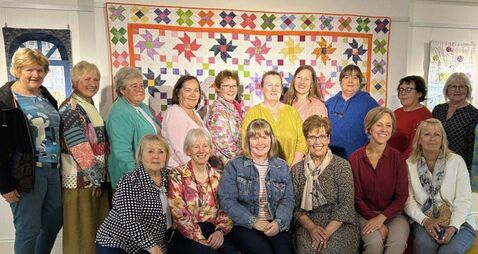  Laois Quilt Makers showcase their stunning work at Mountmellick Library