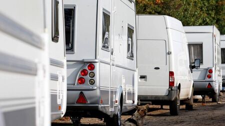Caravans moved from Laois site after 'intimidation' and fear