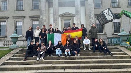 PHOTOS: Laois students pair up with their European counterparts